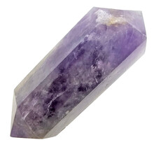 Starker Chevron-Amethyst-Doppelende 8 cm