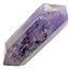 Starker Chevron-Amethyst-Doppelende 8 cm