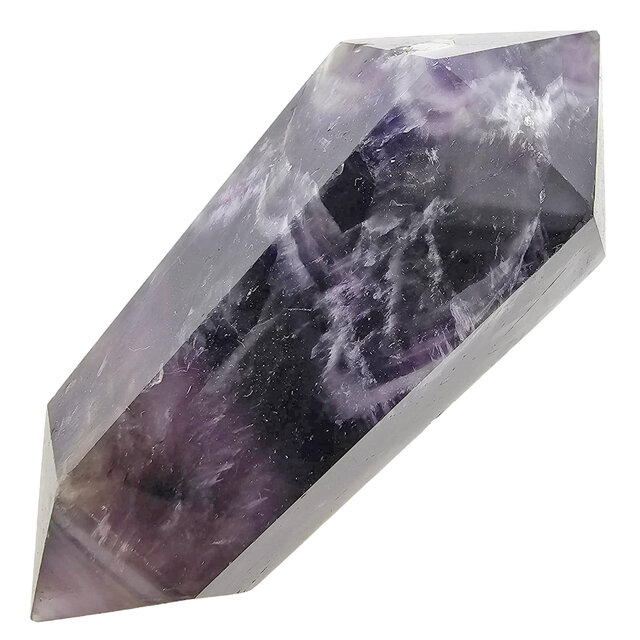 Strong Chevron Amethyst Double End 8 cm Strong Chevron Amethyst Double End 8 cm