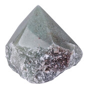 Schöner grüner Quarz Top Polished Point, 515 Gramm und 8 CM Schöner grüner Quarz Top Polished Point, 515 Gramm und 8 CM
