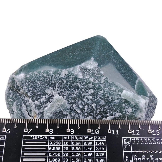 Mooie groene kwarts top polished point, 500 gram en 8 cm Mooie groene kwarts top polished point, 500 gram en 8 cm