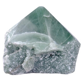 Green aventurine point