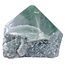 Beautiful green quarz top polished point, 530 grams and 8 cm