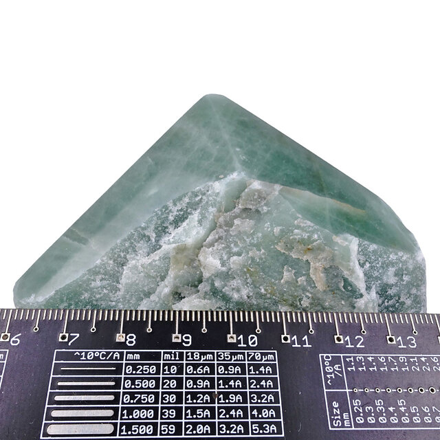 Schöner grüner Quarz Top Polished Point, 530 Gramm und 8 CM Schöner grüner Quarz Top Polished Point, 530 Gramm und 8 CM