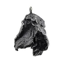 Pendants made of a real iron meteorite