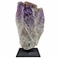 Amethyst on metal base, 36 cm and 4875 grams