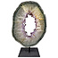 Lichte amethist portal, hoogte 36 cm en gewicht 8200 gram