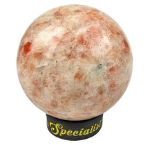 Heliolite or sunstone sphere diameter 6 cm