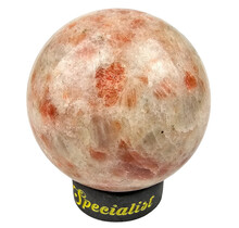 Heliolite or sunstone sphere diameter 5,8 cm