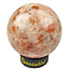 Heliolite or sunstone sphere diameter 5,6 cm
