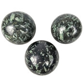 Gemstone sphere discount set with natural stone holders Gemstone sphere discount set with natural stone holders