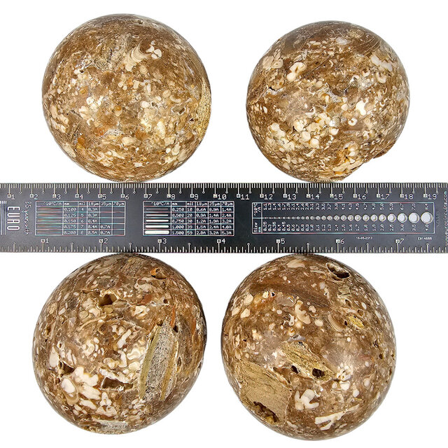 Gemstone sphere discount set with natural stone holders