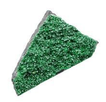 Emerald green garnet