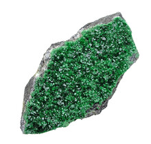 Emerald green garnet