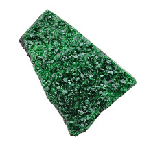 Emerald green garnet