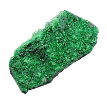 Emerald green garnet