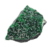 Emerald green garnet