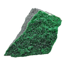 Emerald green garnet