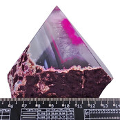 Achatspitze aus Brasilien, 1090 Gramm und 12 CM hoch