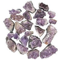 Amethyst clusters from Brazil - 1.5 kg collection package