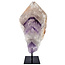 Phantom amethyst on metal base, 27 cm and 1600 grams