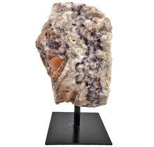 Beautiful  rough amethyst quartz or chevron amethyst, 790 grams and 12 cm