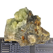 Beautiful raw prehnite from Morocco, 120 grams