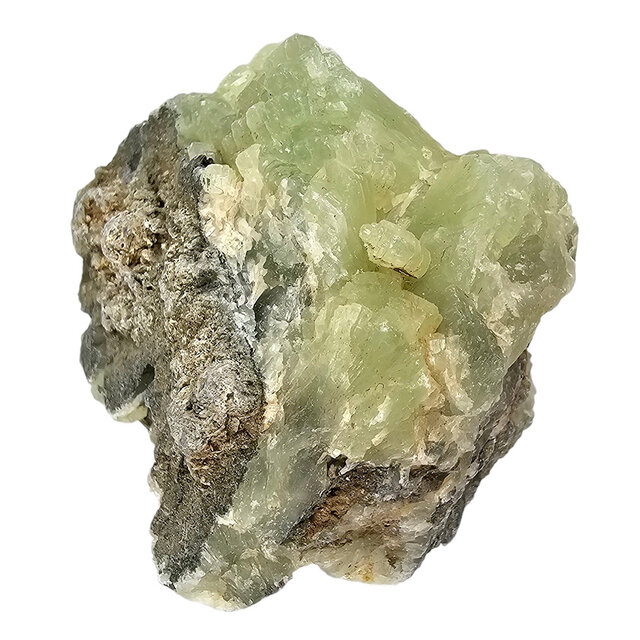 Schöner roher Prehnit aus Marokko, 55 Gramm Schöner roher Prehnit aus Marokko, 55 Gramm