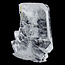 Fadenquarz, geheilter Kristall mit einem weißen Faden, 17 Gramm
