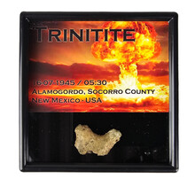 Trinitite is a remnant of the very first nuclear explosion