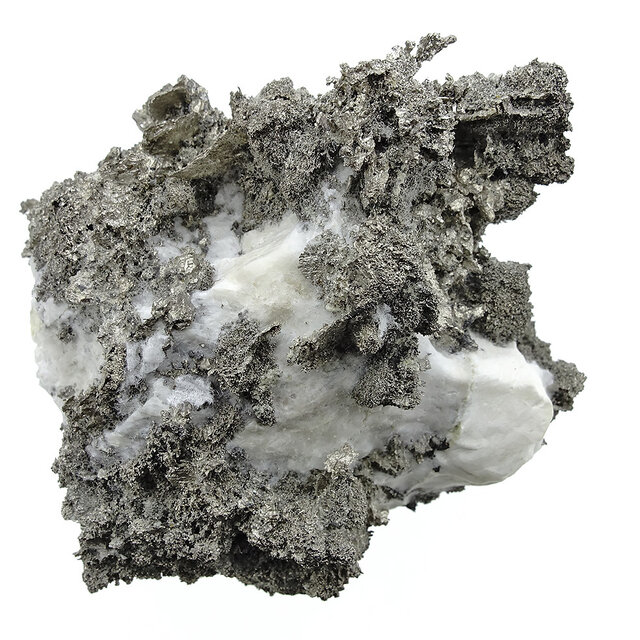 Native silver Crystals from Morocco