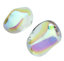 Angel aura, quarz treated with platinum and silver