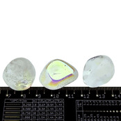 Angel aura, met platina en zilver behandelde kwarts Angel aura, met platina en zilver behandelde kwarts