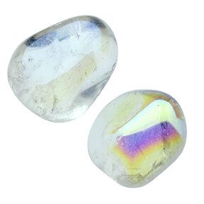 Angel aura, 2 tumbled stones