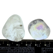 Angel Aura, Quarz mit Platin-und Silber behandelt Angel Aura, Quarz mit Platin-und Silber behandelt