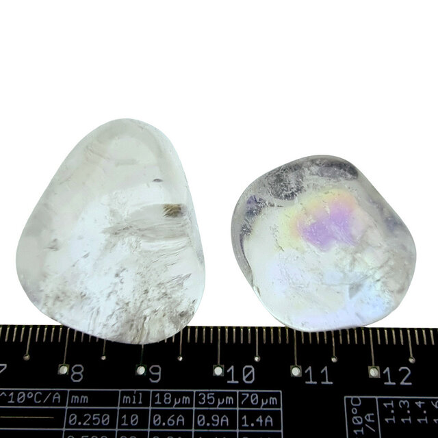 Angel aura, quarz treated with platinum and silver Angel aura, quarz treated with platinum and silver