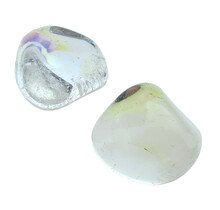 Angel aura, met platina en zilver behandelde kwarts