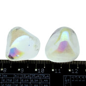 Angel aura, quarz treated with platinum and silver Angel aura, quarz treated with platinum and silver