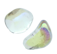 Angel Aura, Quarz mit Platin-und Silber behandelt