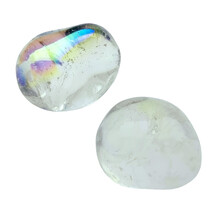Angel aura, quarz treated with platinum and silver