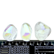Angel Aura, Quarz mit Platin-und Silber behandelt Angel Aura, Quarz mit Platin-und Silber behandelt