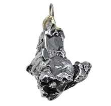 Iron meteorite pendant