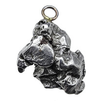 Iron meteorite pendant