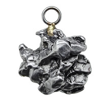 Iron meteorite pendant