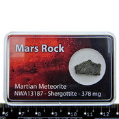 Stein vom Mars kamen durch einen Meteoriten auf der Erde Stein vom Mars kamen durch einen Meteoriten auf der Erde
