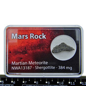 Stein vom Mars kamen durch einen Meteoriten auf der Erde Stein vom Mars kamen durch einen Meteoriten auf der Erde