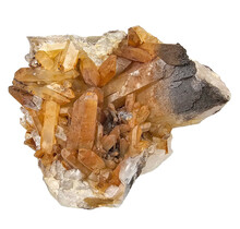 Tangerine, quartz from Brazil 475 grams