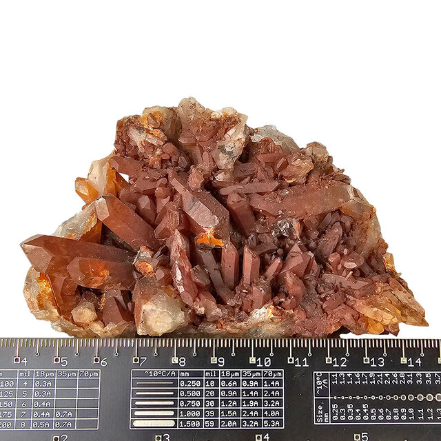 Tangerine, quartz from Brazil 260 grams Tangerine, quartz from Brazil 260 grams