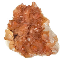 Tangerine, quartz from Brazil 170 grams