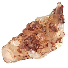 Tangerine kristal cluster